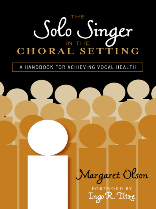 Title details for The Solo Singer in the Choral Setting by Margaret Olson - Wait list